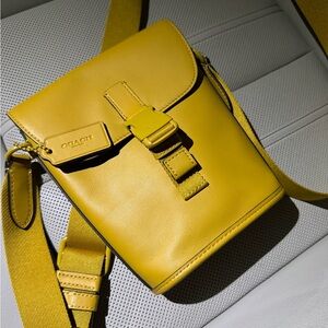 Coach Yellow Crossbody Bag